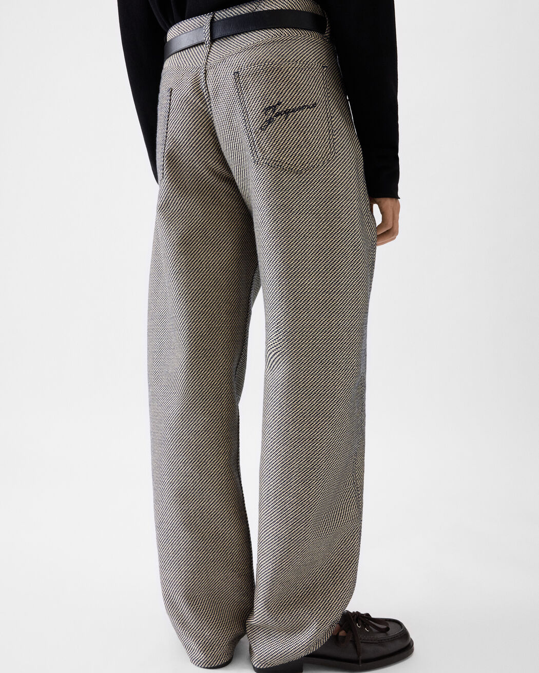 The Mirada de-Nîmes denim pants jacquemus the mirada de n mes denim pants