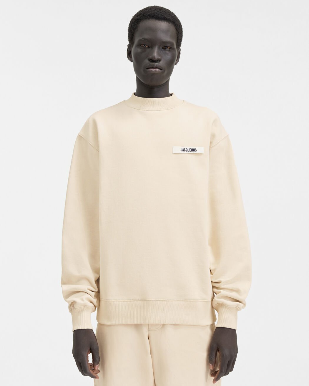 The Gros Grain sweatshirt jacquemus the gros grain sweatshirt