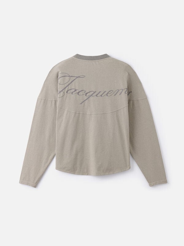 The Atelier long-sleeve t-shirt jacquemus the atelier long sleeve t shirt