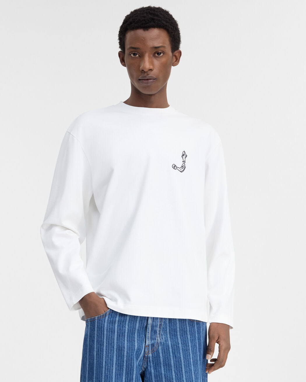 The Merù long-sleeve t-shirt jacquemus the mer long sleeve t shirt
