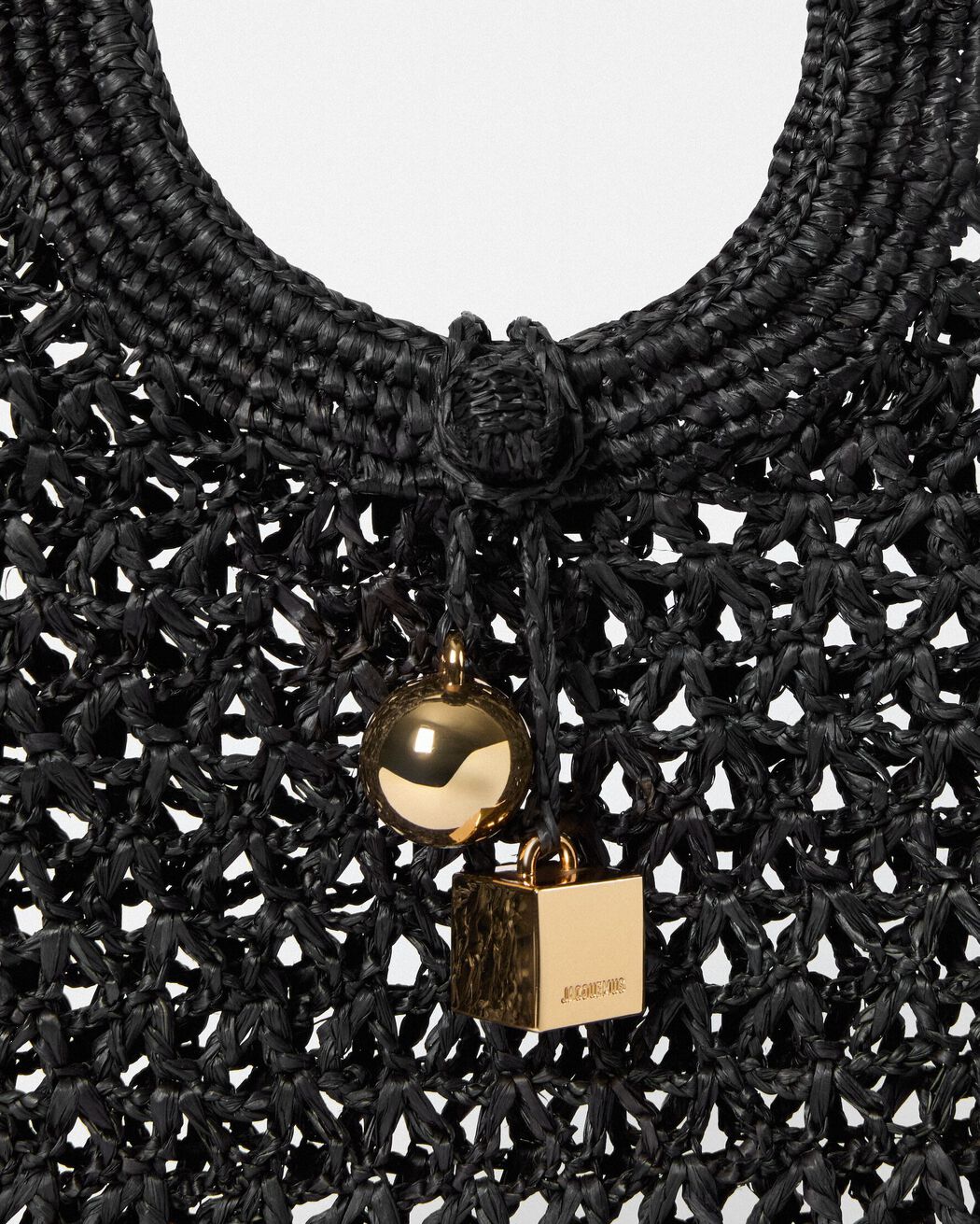 The Spiaggia small round bag jacquemus the spiaggia small round bag