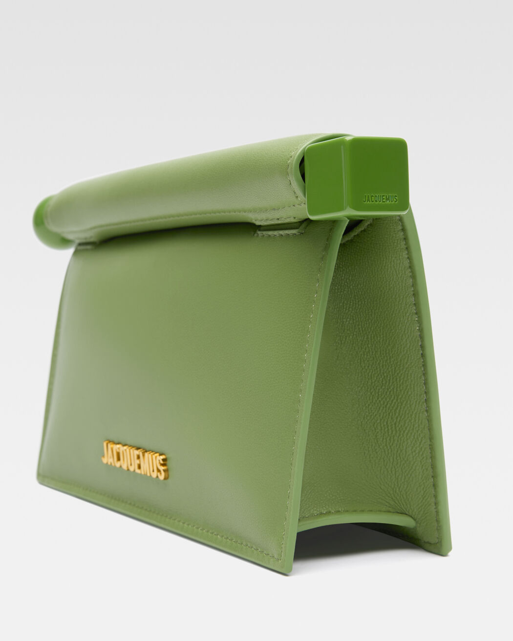 The small Rond Carré clutch jacquemus the small rond carr clutch