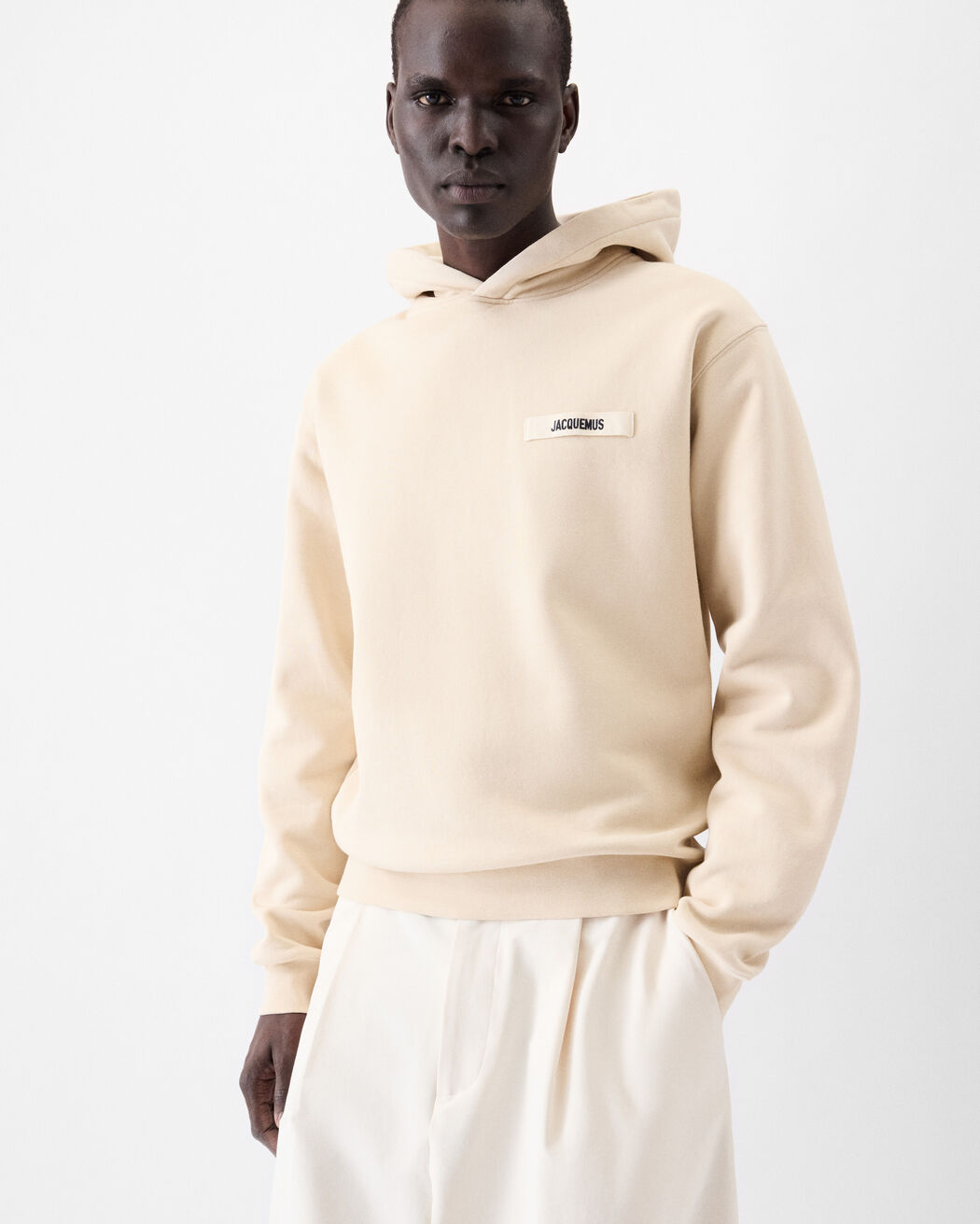 The Gros Grain hoodie jacquemus the gros grain hoodie