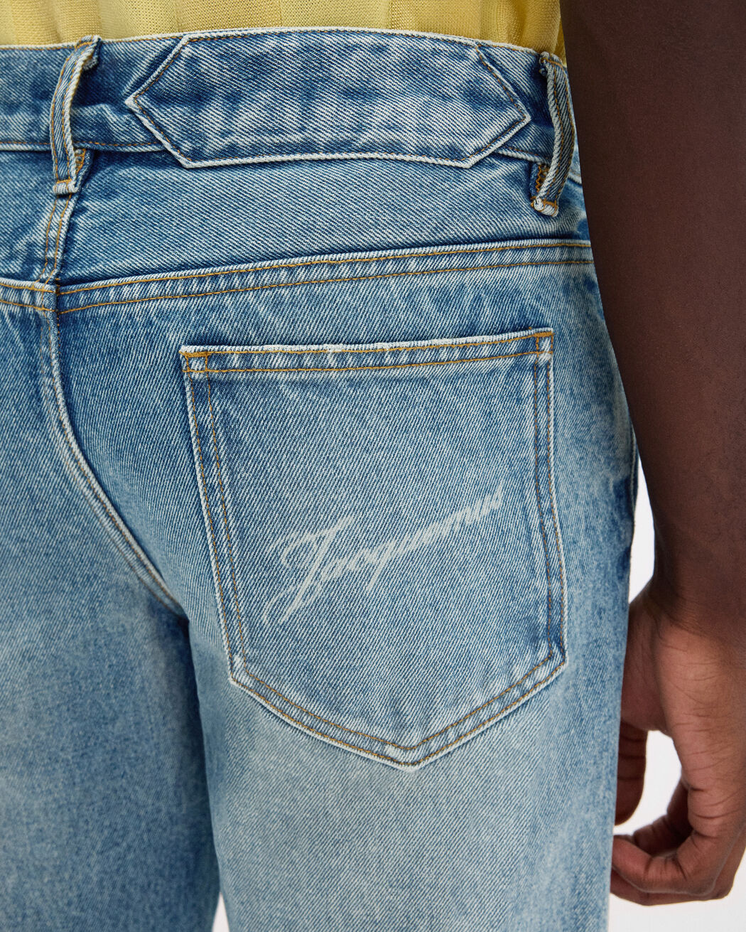 The Venice de-Nîmes denim pants jacquemus the venice de n mes denim pants