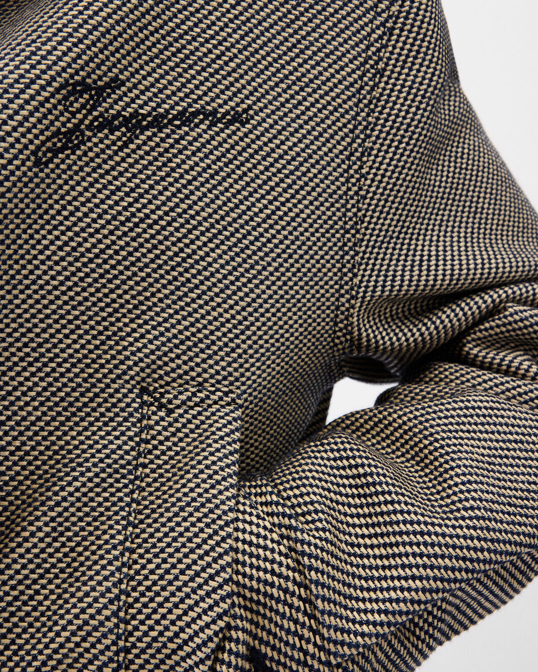 The Canevas de-Nîmes denim jacket jacquemus the canevas de n mes denim jacket