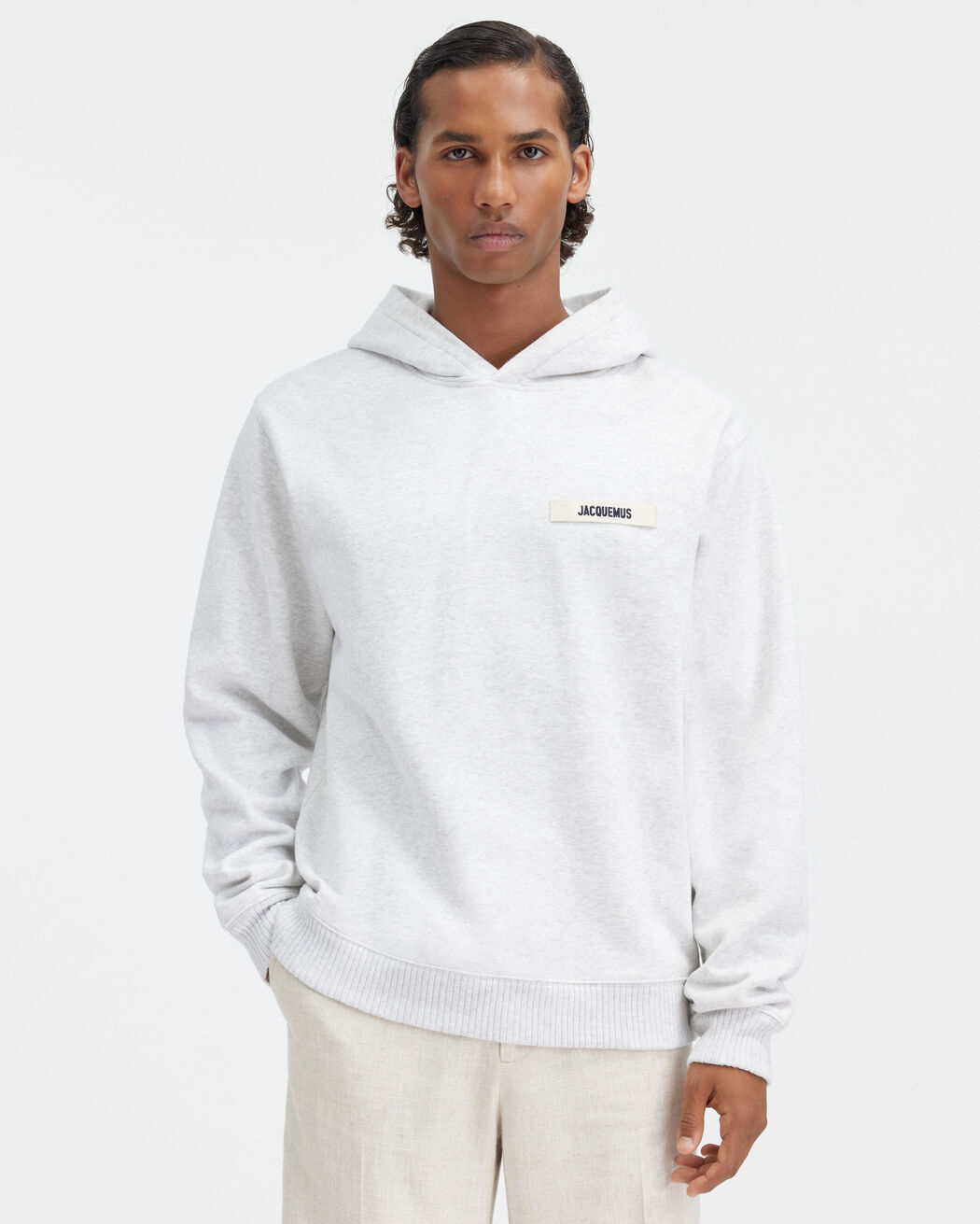 The Gros Grain hoodie jacquemus the gros grain hoodie