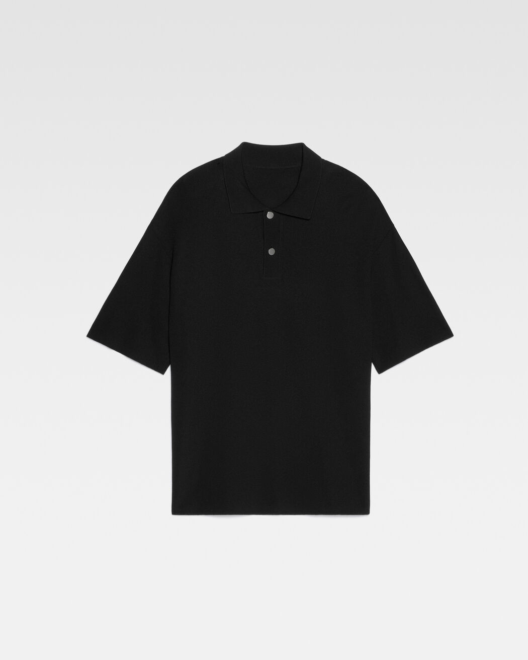The knit polo shirt jacquemus the knit polo shirt