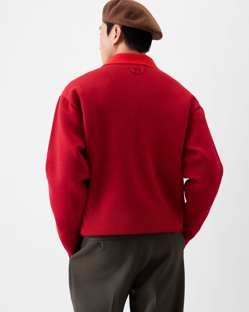 The Doppio cardigan jacquemus the doppio cardigan