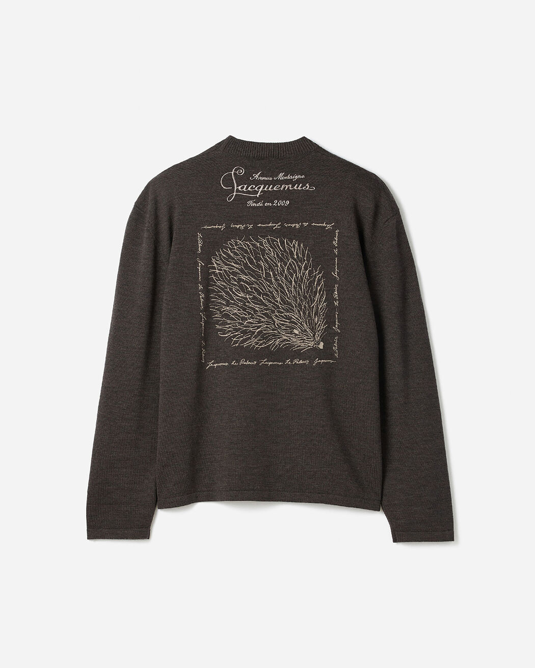 The Hérisson knit jacquemus the h risson knit