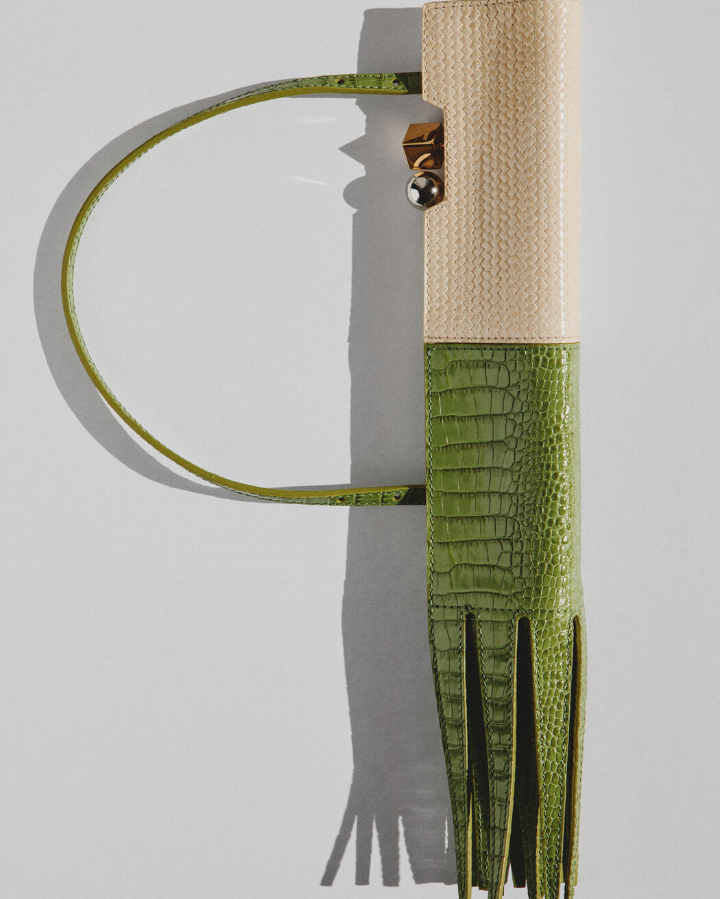 The Poireau clutch jacquemus the poireau clutch