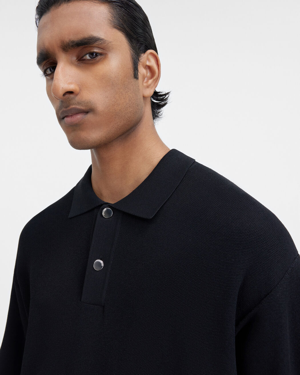 The knit polo shirt jacquemus the knit polo shirt