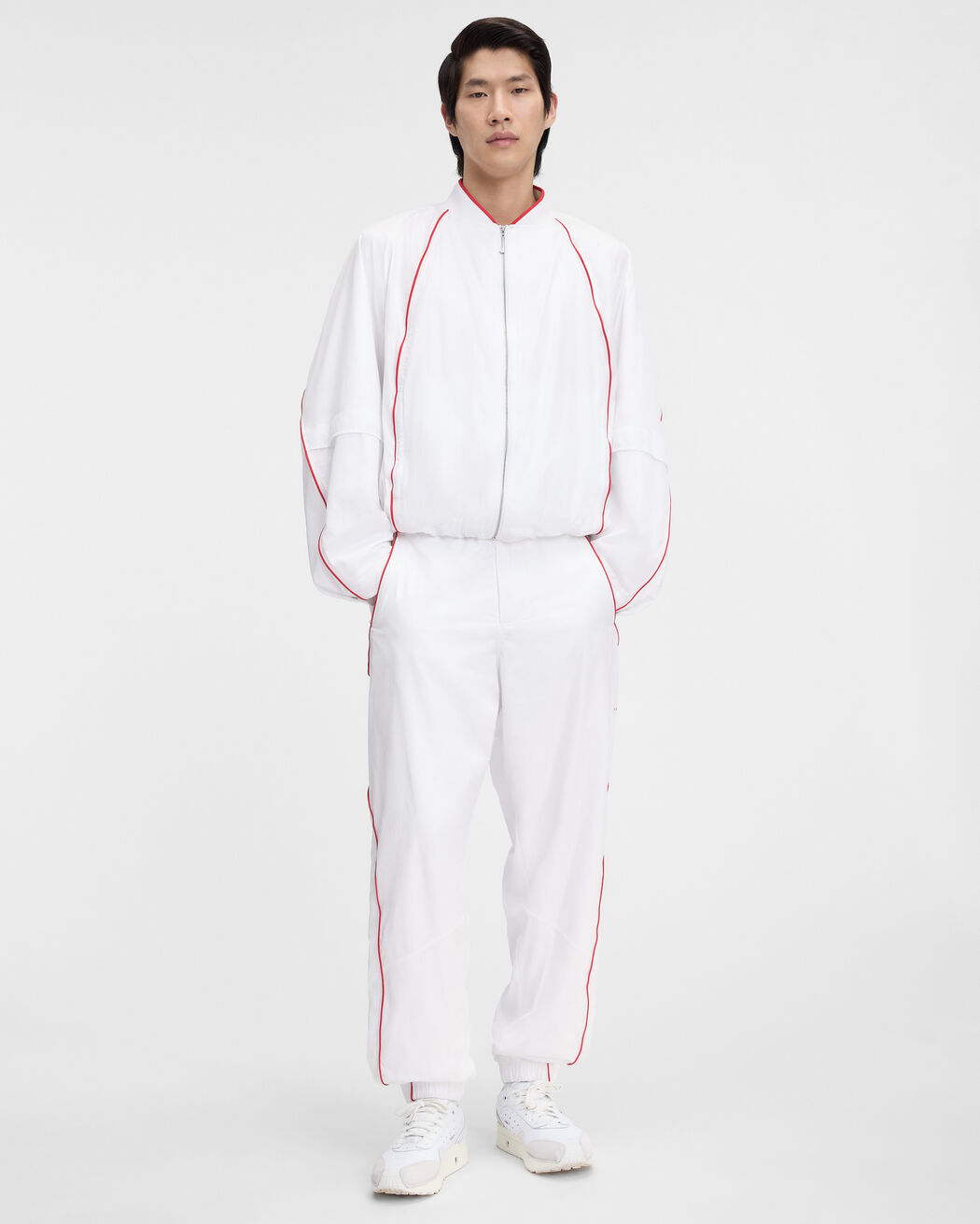 The JACQUEMUS+NIKE track pants the jacquemus nike track pants