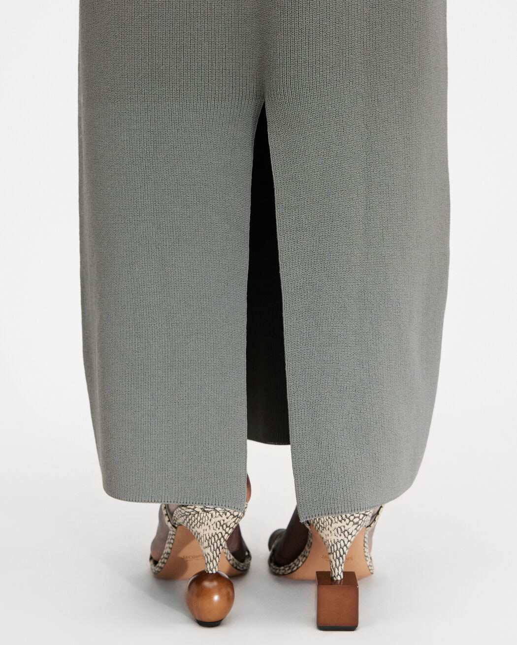 The Polo knit فستان jacquemus the polo knit فستان