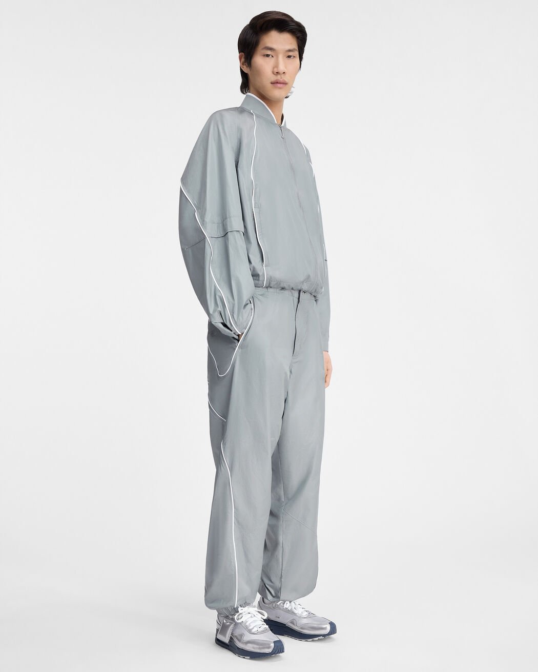 The JACQUEMUS+NIKE track jacket the jacquemus nike track jacket