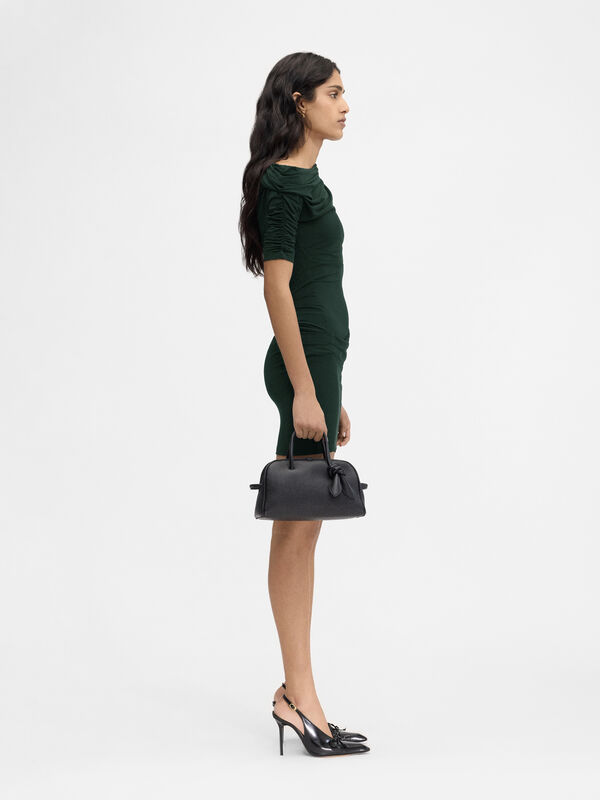 The Drapeado mini dress jacquemus the drapeado mini dress