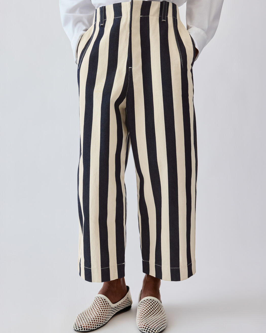The Parasol de-Nîmes denim pants jacquemus the parasol de n mes denim pants