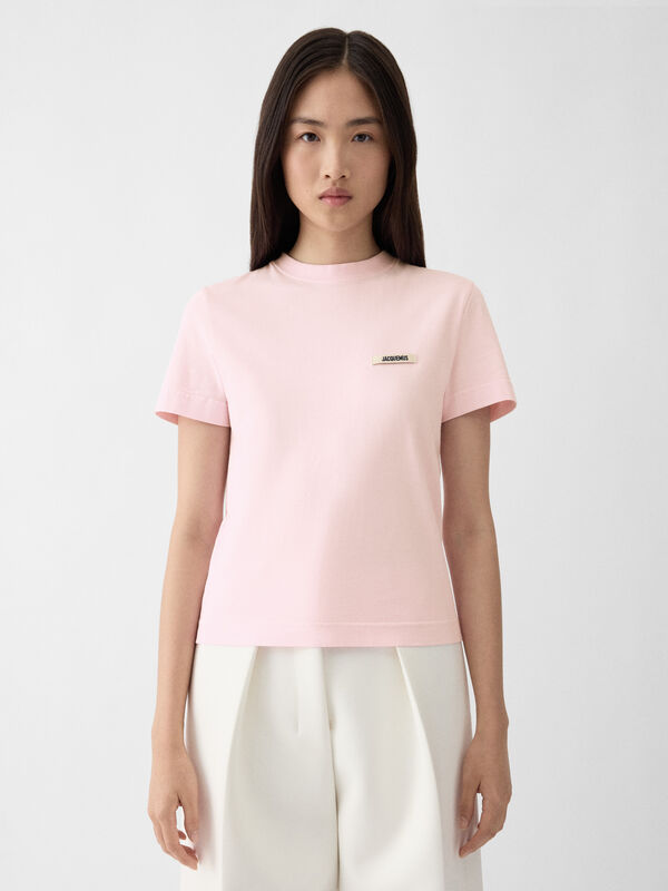 The Gros Grain short-sleeve t-shirt jacquemus the gros grain short sleeve t shirt