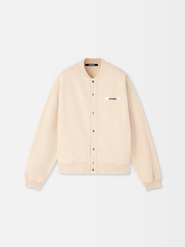 The Gros Grain cardigan jacquemus the gros grain cardigan