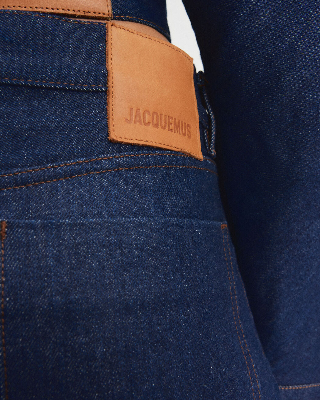 The Ovalo de-Nîmes denim pants jacquemus the ovalo de n mes denim pants