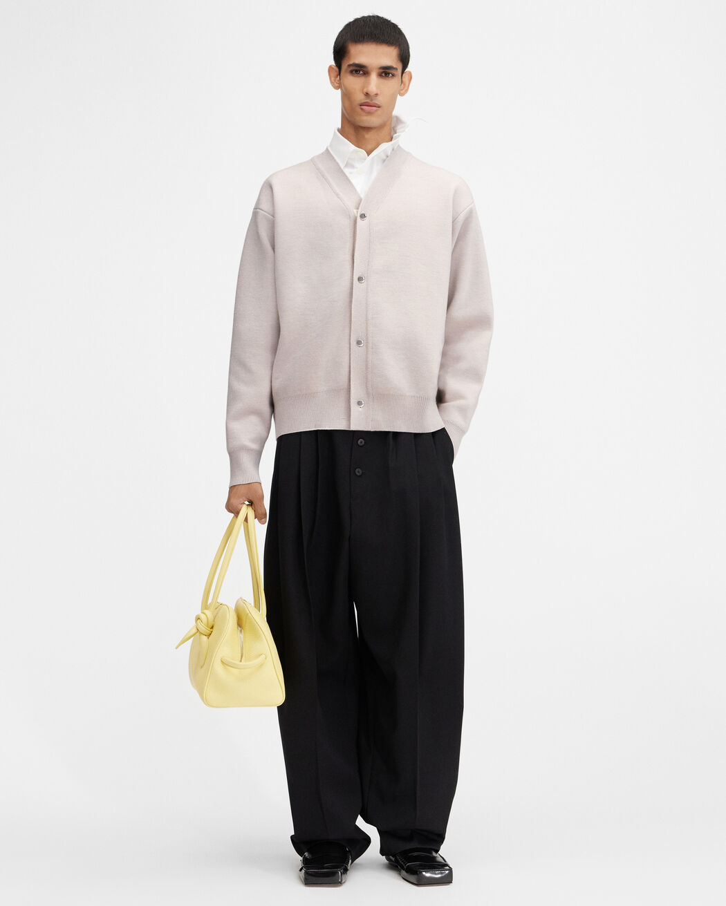 The buttoned cardigan jacquemus the buttoned cardigan