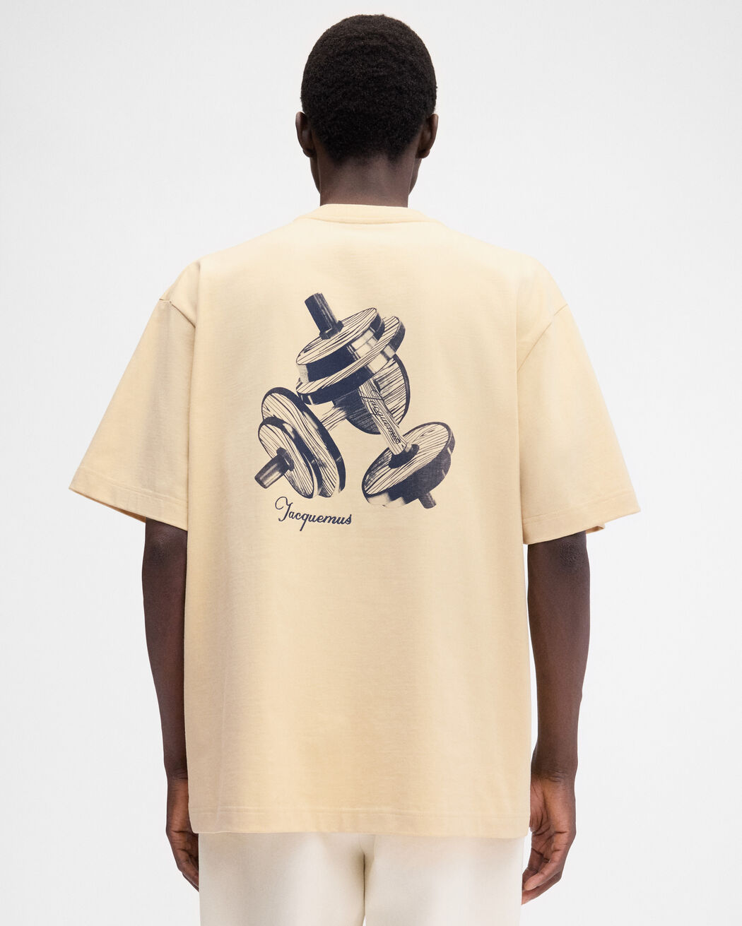 تي شيرت The Haltères jacquemus تي شيرت the halt res