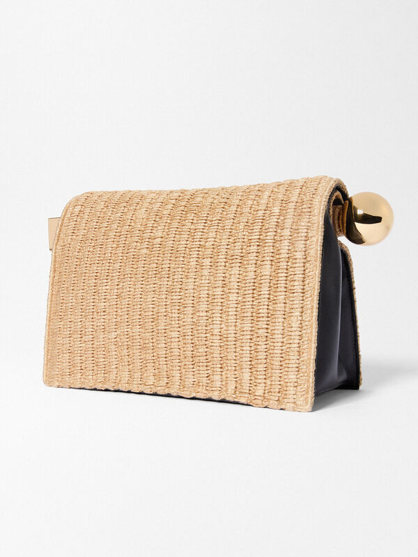 The Rond Carré clutch jacquemus the rond carr clutch
