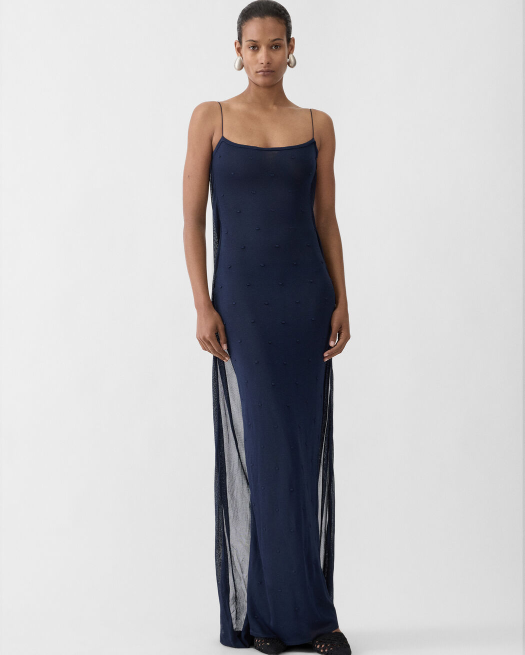 The Plumetis Knit Dress jacquemus the plumetis knit dress