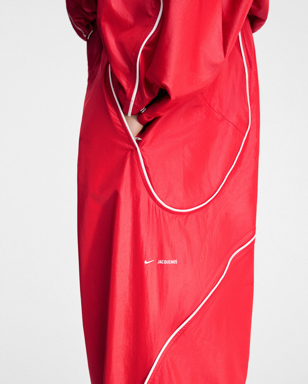 The JACQUEMUS+NIKE track pants the jacquemus nike track pants