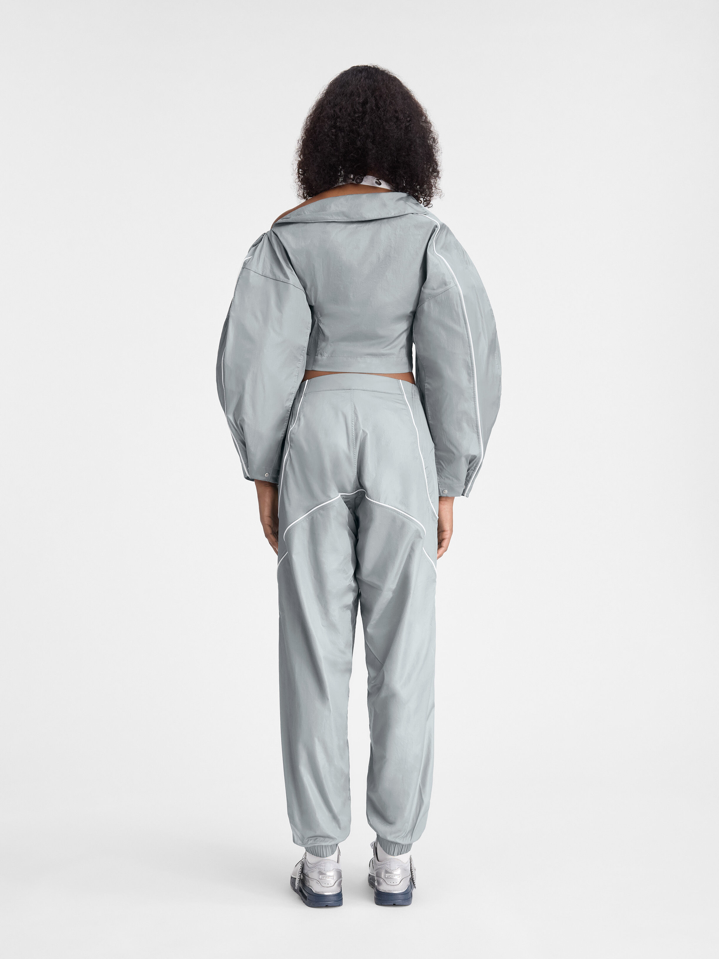 The JACQUEMUS+NIKE track pants, Grey | JACQUEMUS UAE