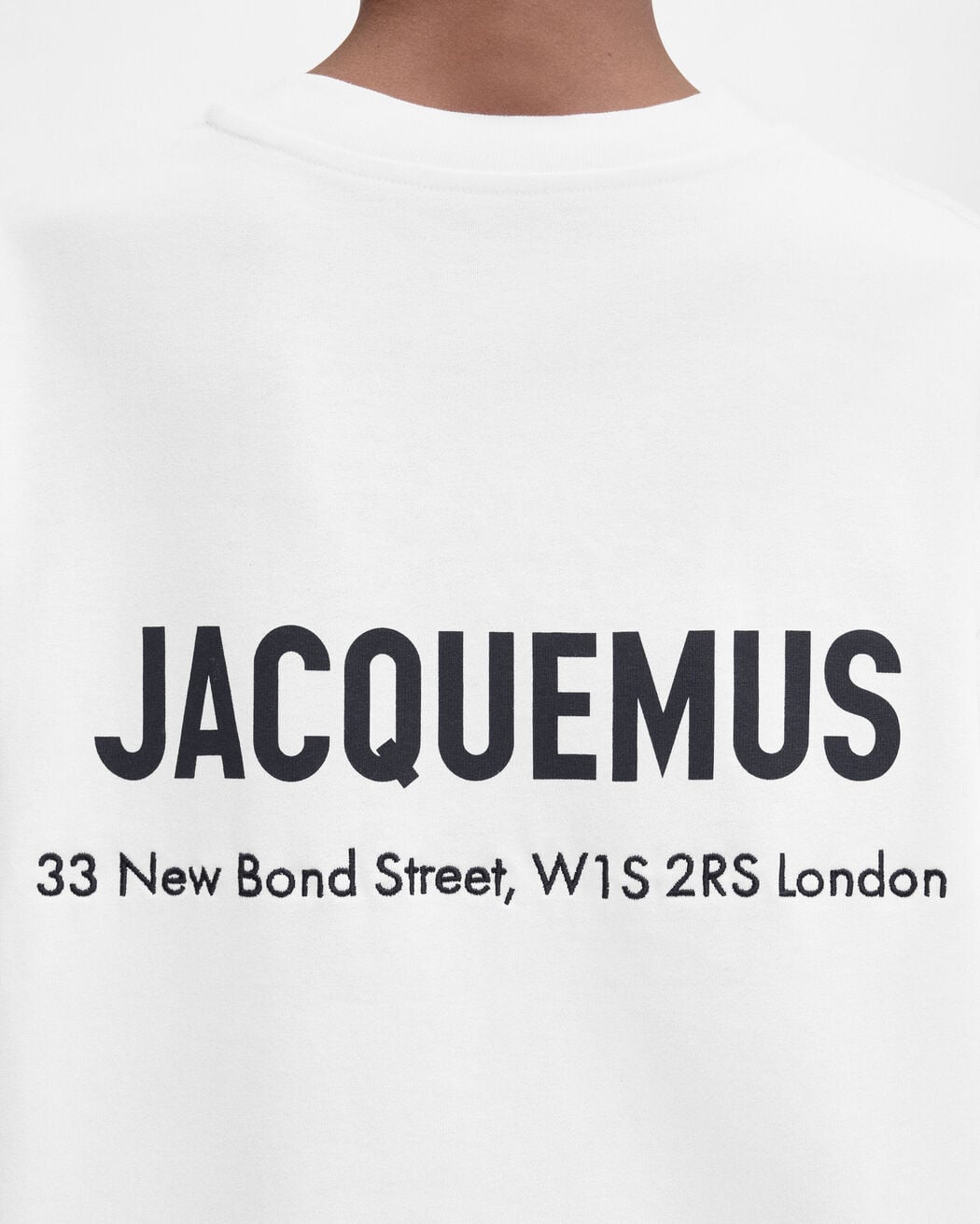 The London address t-shirt jacquemus the london address t shirt