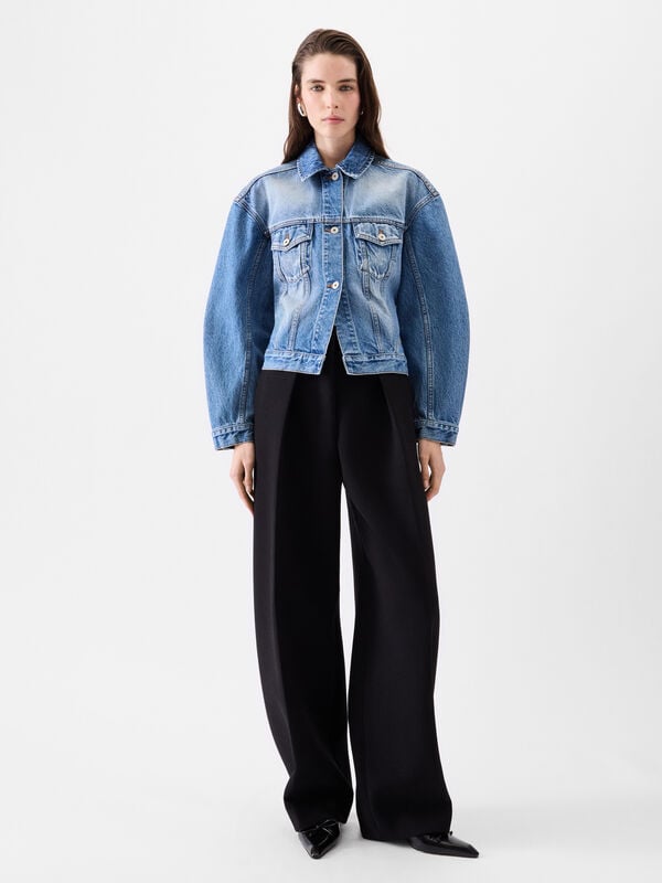 The denim de-Nîmes jacket jacquemus the denim de n mes jacket