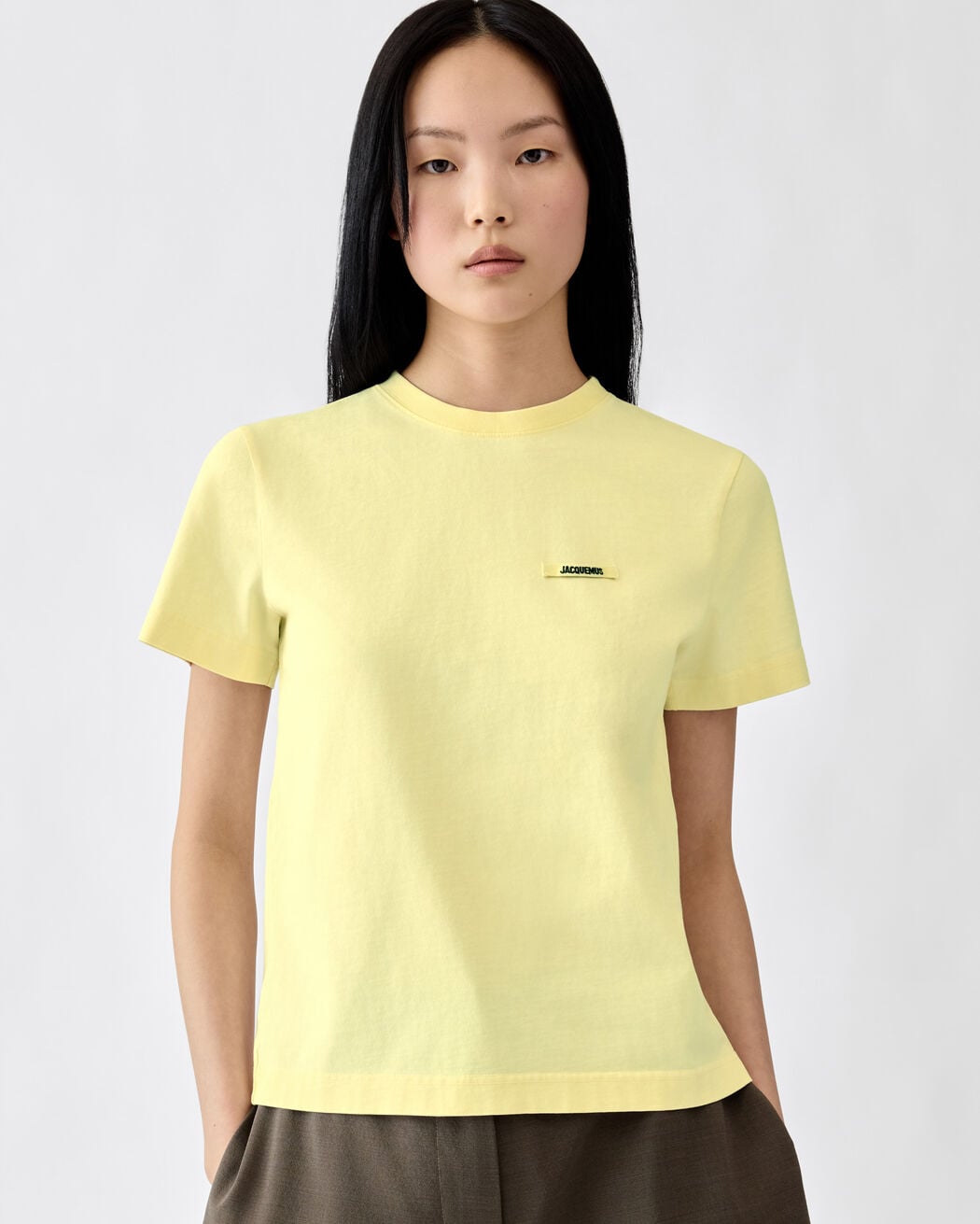 The Gros Grain short-sleeve t-shirt jacquemus the gros grain short sleeve t shirt