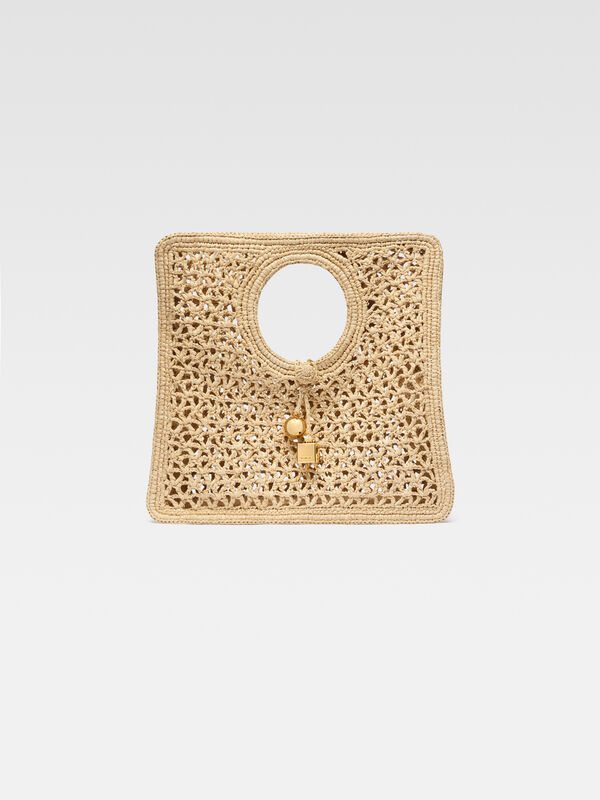 حقيبة The Spiaggia small square bag jacquemus the spiaggia small square حقيبة