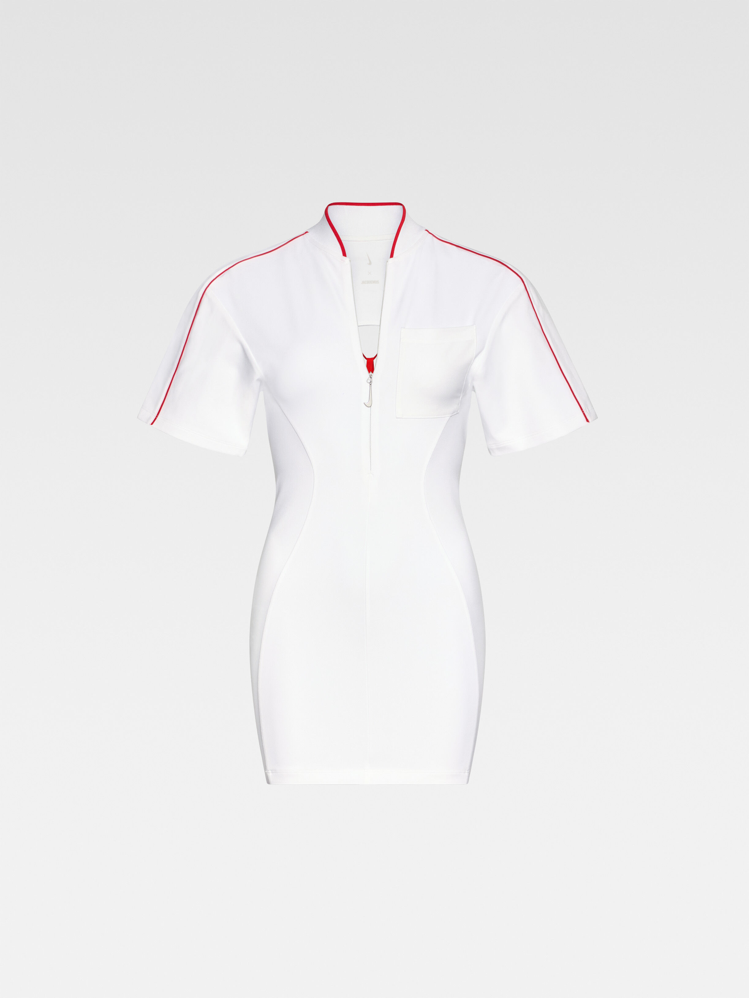The JACQUEMUS+NIKE t-shirt dress, White | JACQUEMUS UAE