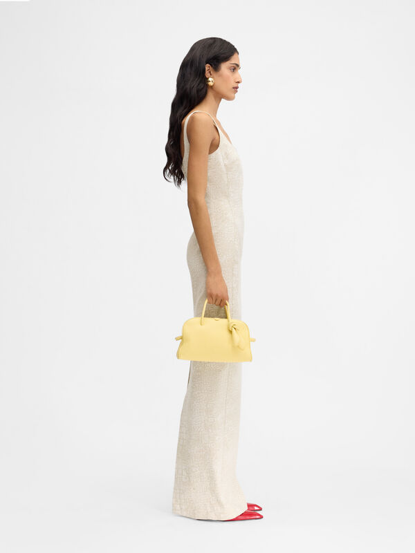 The Crayon de-Nîmes denim dress jacquemus the crayon de n mes denim dress