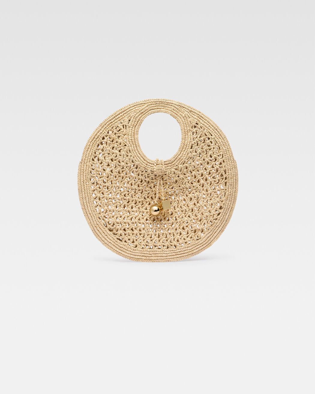 The Spiaggia small round bag jacquemus the spiaggia small round bag