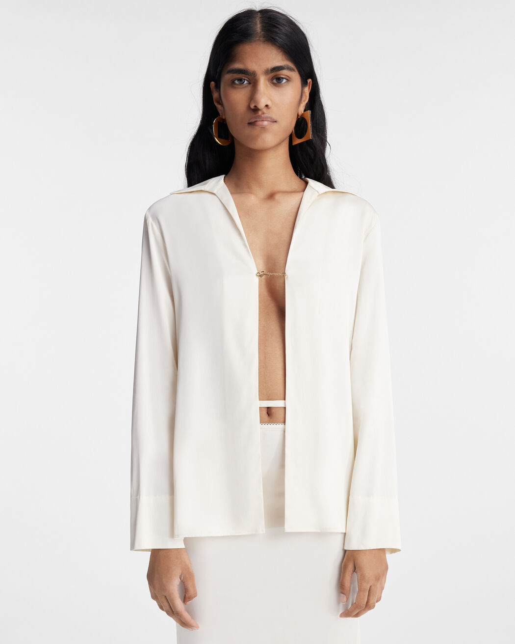 قميص La Chemise Notte jacquemus قميص la chemise notte