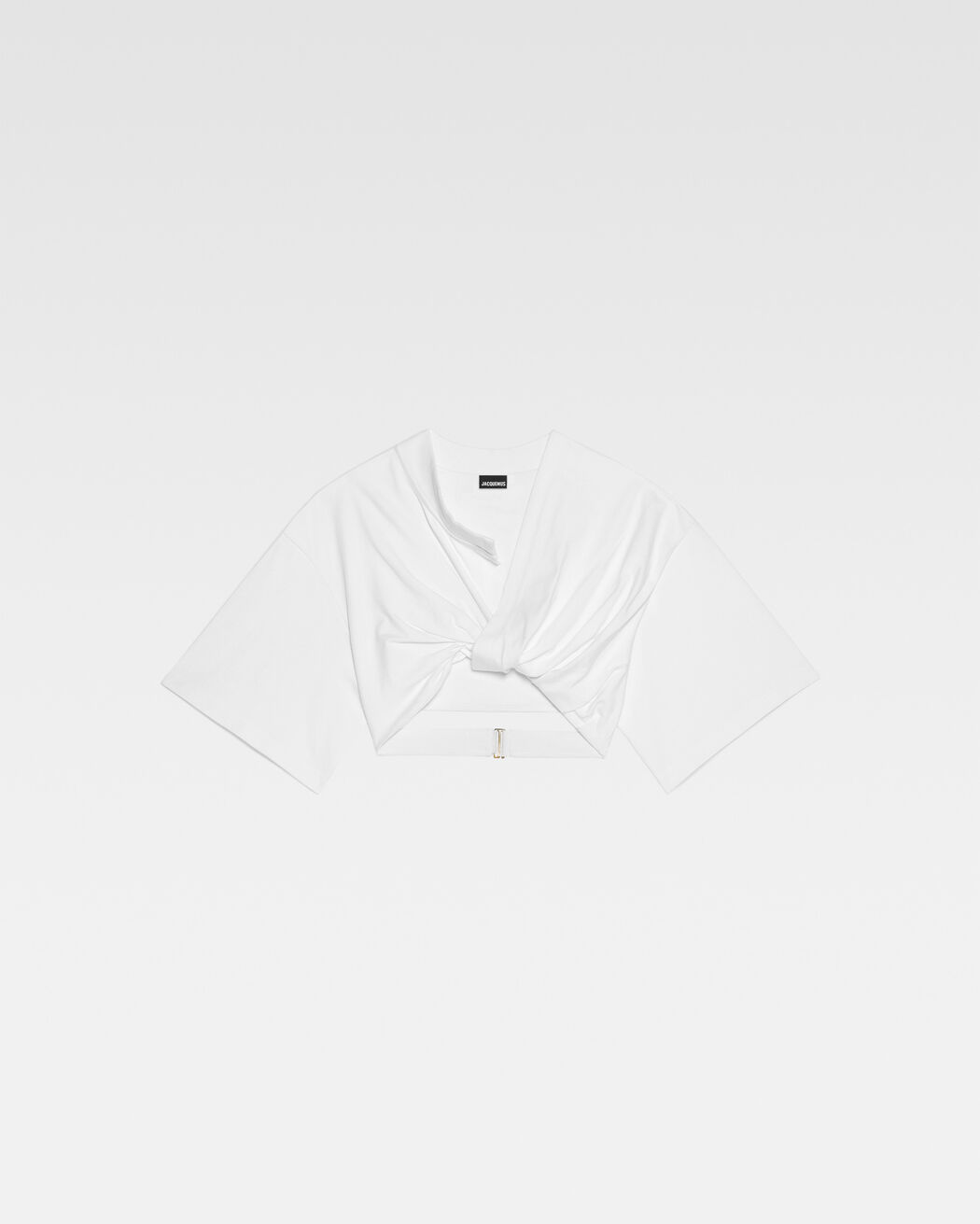 The Bahia cropped t-shirt jacquemus the bahia cropped t shirt