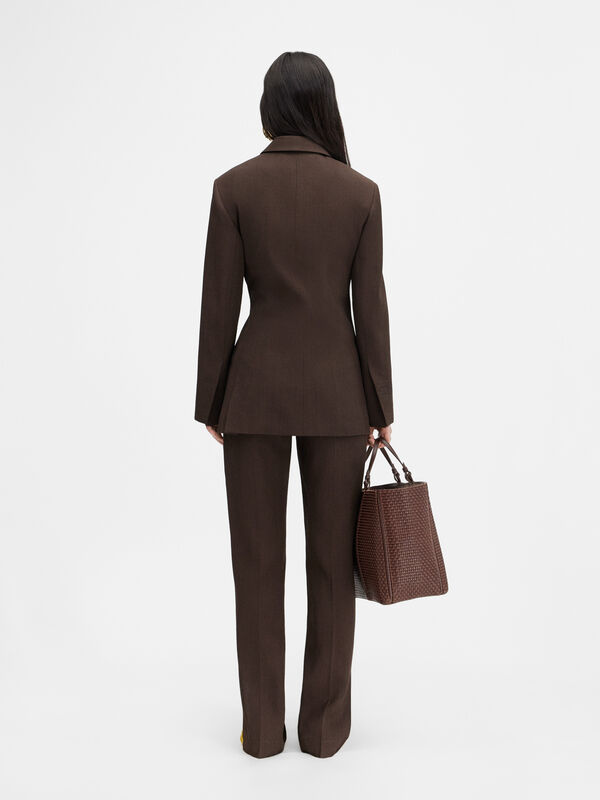 The buttoned cardigan jacquemus the tibau jacket