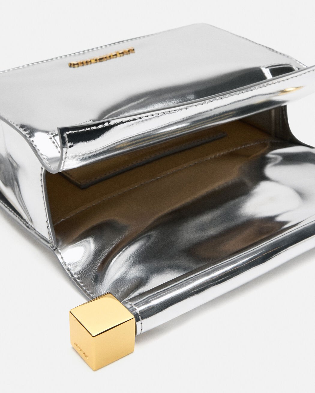 The small Rond Carré clutch jacquemus the small rond carr clutch