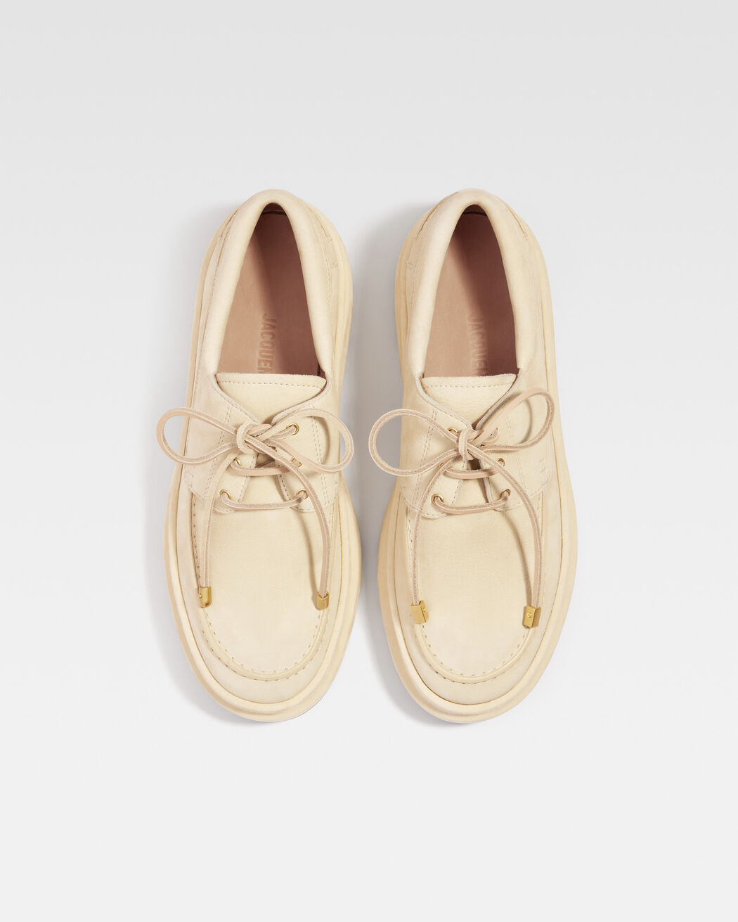 The Pavane boat shoes jacquemus the pavane boat shoes