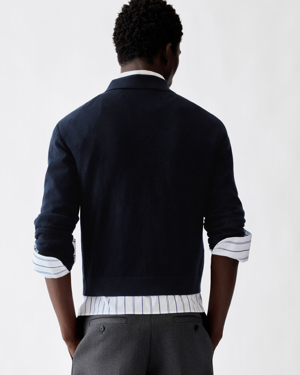 The Abbracio knit polo shirt jacquemus the abbracio knit polo shirt
