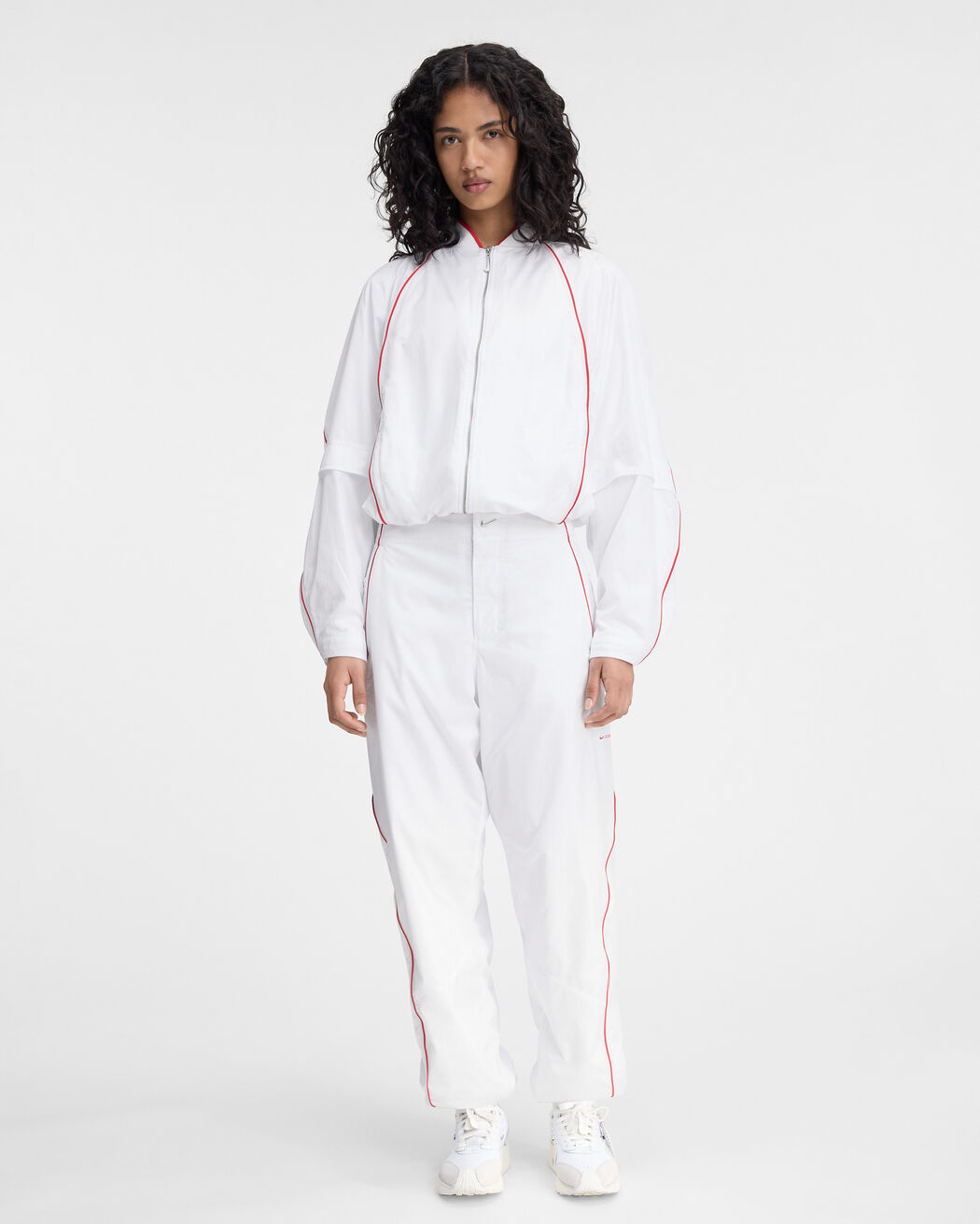 The JACQUEMUS+NIKE track jacket the jacquemus nike track jacket