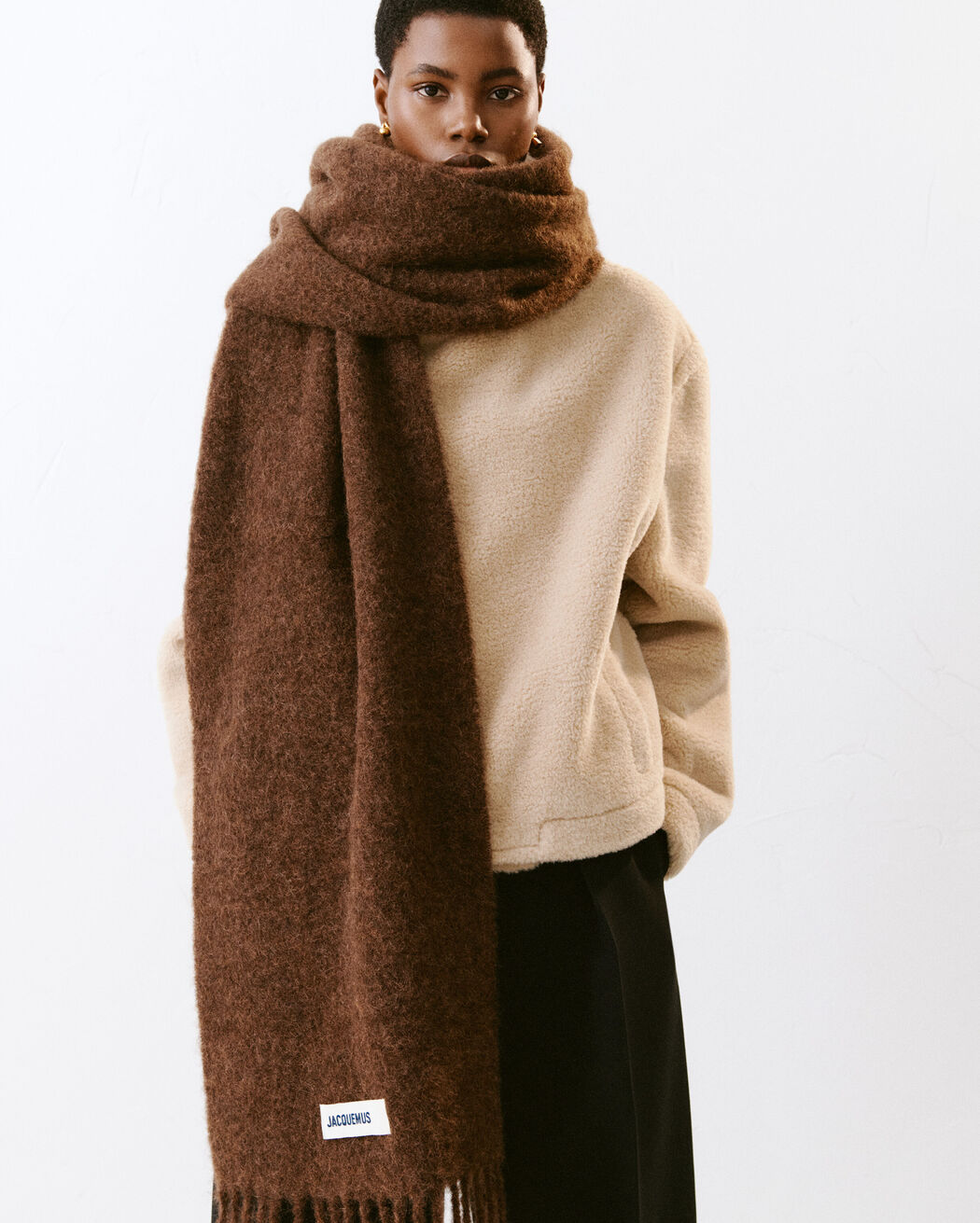 The Carro scarf jacquemus the carro scarf