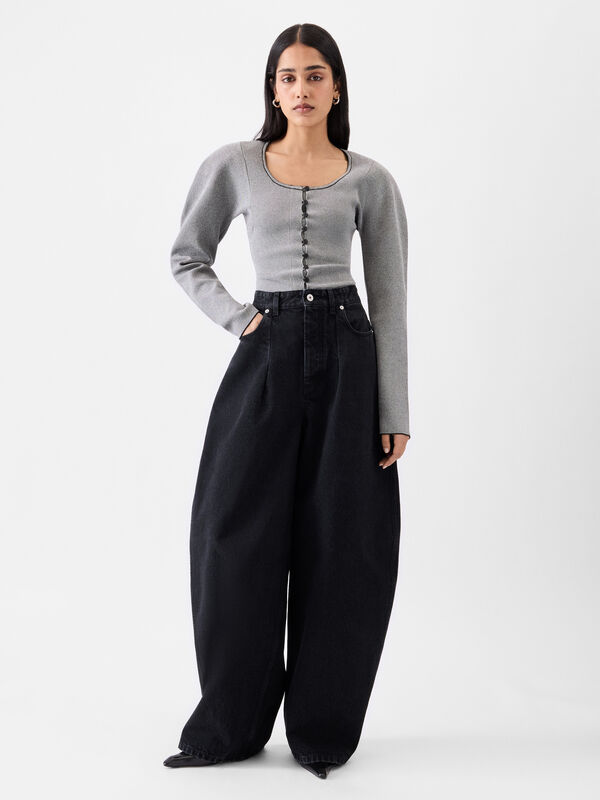 The Ovalo de-Nîmes denim pants jacquemus the ovalo de n mes denim pants