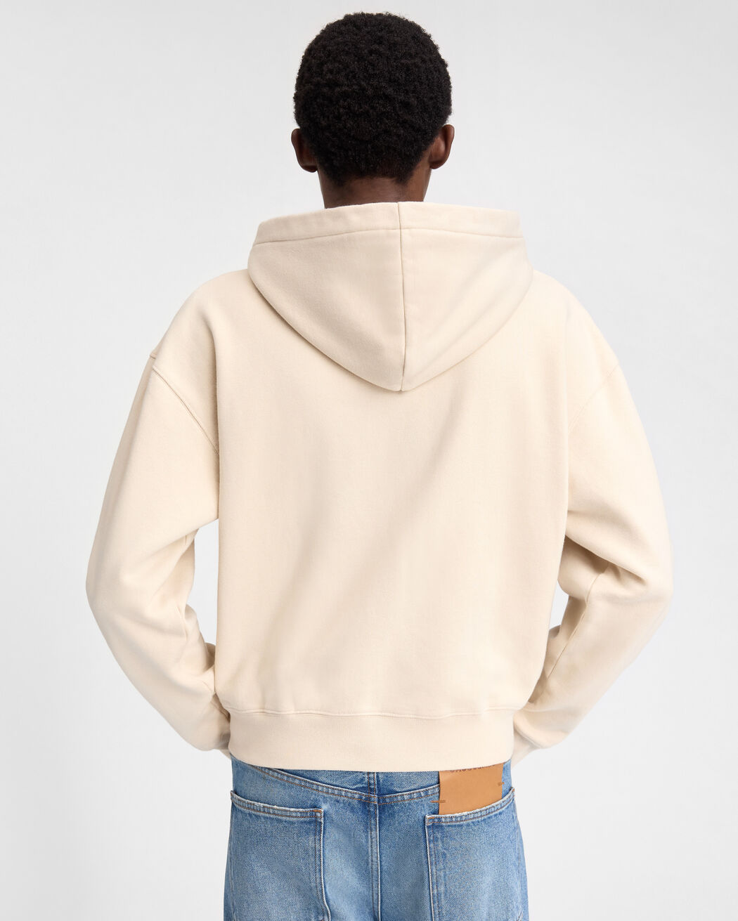 The Gros Grain zipped hoodie jacquemus the gros grain zipped hoodie