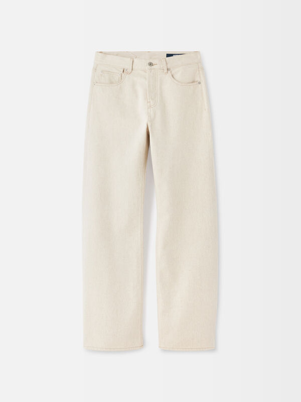 The straight de-Nîmes denim pants jacquemus the straight de n mes denim pants