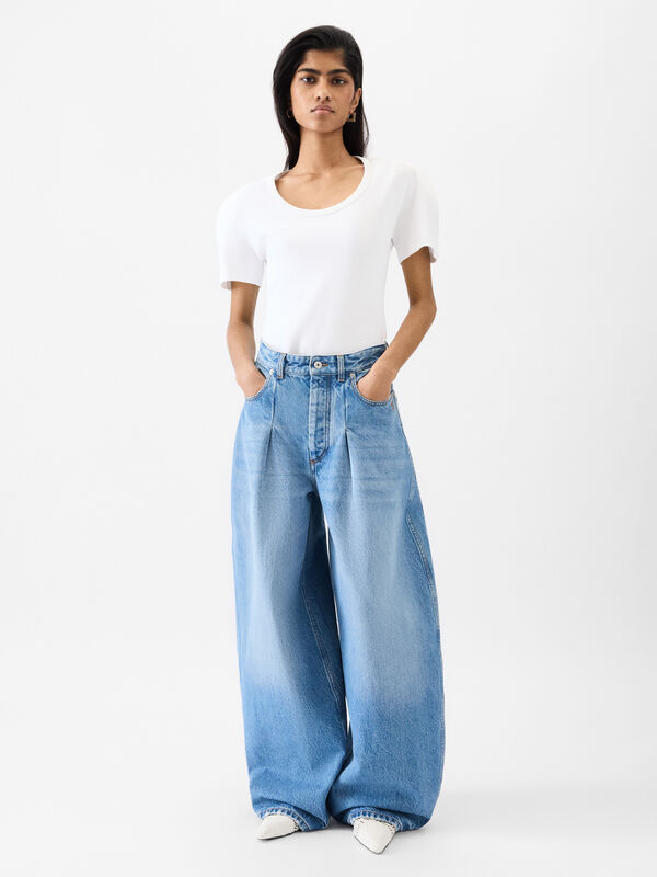 The Ovalo de-Nîmes denim pants jacquemus the ovalo de n mes denim pants