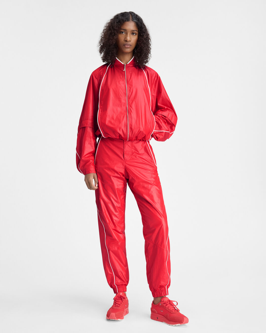 The JACQUEMUS+NIKE track jacket the jacquemus nike track jacket