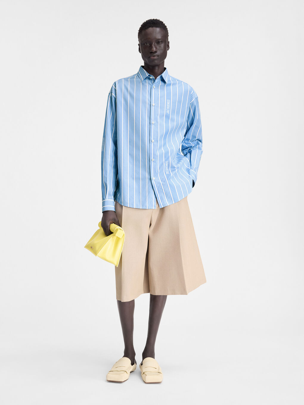 JACQUEMUS Men's LE Simon Shirt Blue